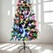 4ft Fiber Optic Christmas Tree with 120 LED Lights and Metal Stand